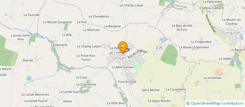 localisation de l'entreprise MONSIEUR NAGM ELDIN ABD ELBANAT MOHAMED  LANGAN