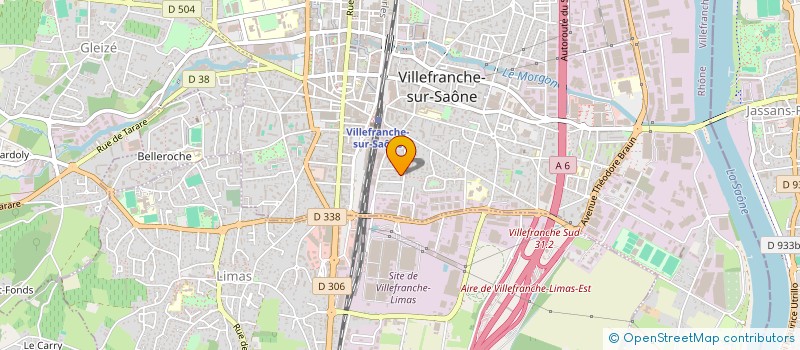 localisation de l'entreprise MONSIEUR NAGOUHOUGO SORO à VILLEFRANCHE-SUR-SAONE
