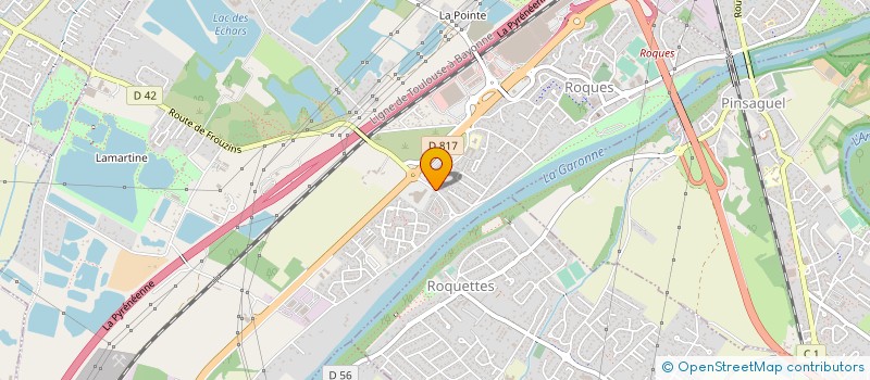 localisation de l'entreprise MONSIEUR NAGUI AIT OUARET  ROQUES