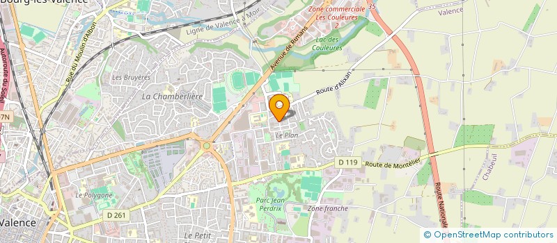 localisation de l'entreprise MONSIEUR NAGUI RAHLI  VALENCE