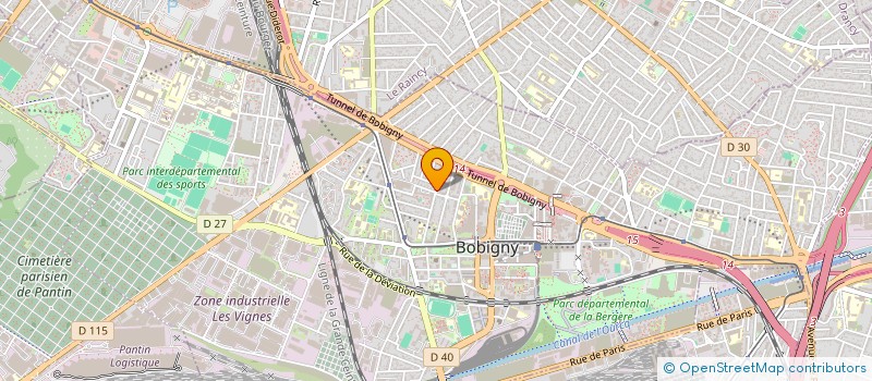 localisation de l'entreprise MONSIEUR NAGUIB DENNAI  BOBIGNY