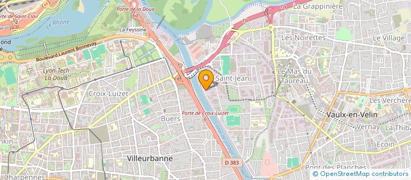 localisation de l'entreprise MONSIEUR NAHEL BOUTI  VILLEURBANNE