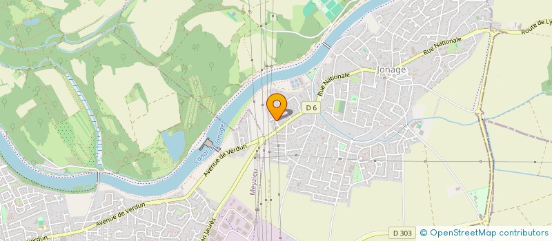 localisation de l'entreprise MONSIEUR NAHEL DE CASTRO GUIMARAES  JONAGE