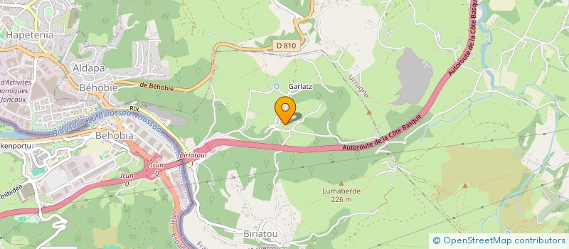 localisation de l'entreprise MONSIEUR NAHIA GRIJALBA CARRILLO  BIRIATOU