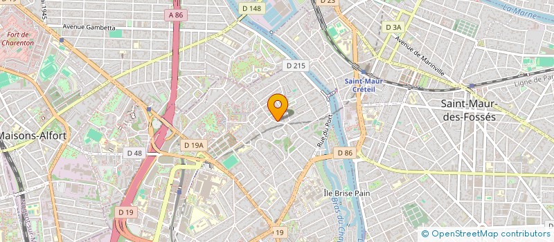 localisation de l'entreprise MONSIEUR NAHID HAMMOU  CRETEIL