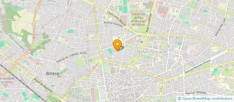 localisation de l'entreprise MONSIEUR NAHIDUR RAHMAN à PAU