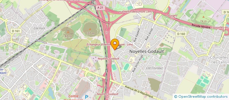 localisation de l'entreprise MONSIEUR NAHIL EL KADI  NOYELLES-GODAULT