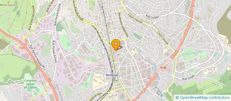 localisation de l'entreprise MONSIEUR NAHIL HADDADI  SAINT-ETIENNE