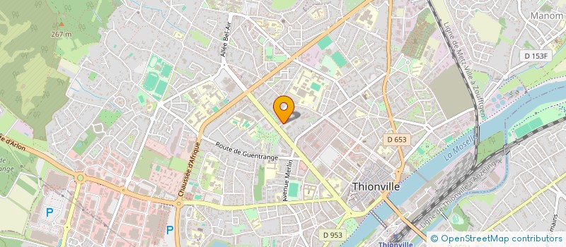 localisation de l'entreprise MONSIEUR NAHIL KANDOUSSI à THIONVILLE