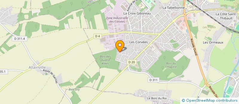 localisation de l'entreprise MONSIEUR NAHIM KANAT à VERNOUILLET