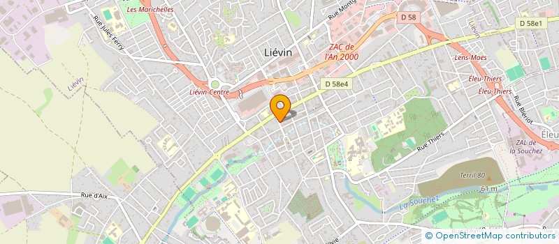 localisation de l'entreprise MONSIEUR NAHIM MALIM à LIEVIN