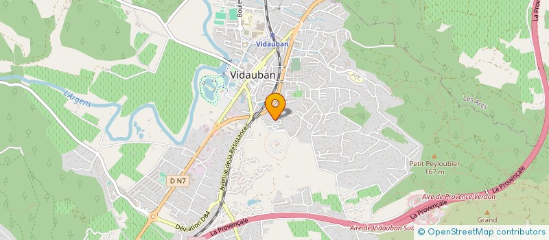 localisation de l'entreprise MONSIEUR NAHIM SAHKI à VIDAUBAN