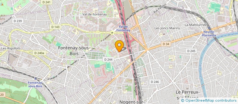 localisation de l'entreprise MONSIEUR NAHOM GEBREMEDHIN à FONTENAY-SOUS-BOIS