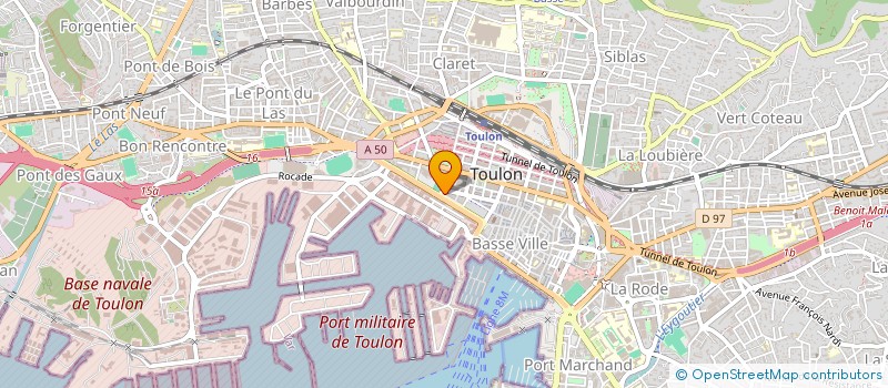 localisation de l'entreprise MONSIEUR NAHOM MESEL  TOULON