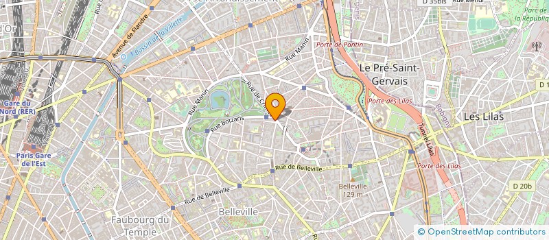 localisation de l'entreprise MONSIEUR NAHOUM BUREAU  PARIS