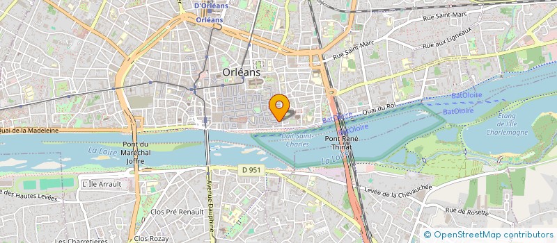 localisation de l'entreprise MONSIEUR NAHOUNOU PAULIN GBOBIA à ORLEANS