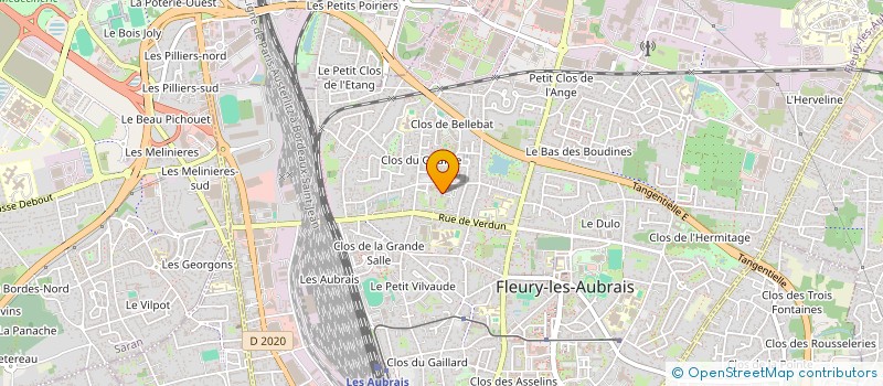 localisation de l'entreprise MONSIEUR NAHUME PIERRE LOUIS à FLEURY-LES-AUBRAIS