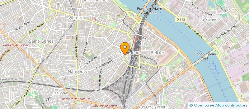 localisation de l'entreprise MONSIEUR NAIDIR TEMTEM  BORDEAUX