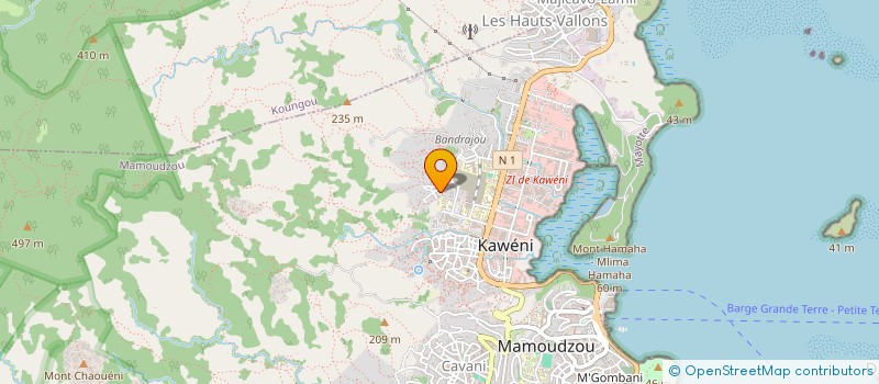 localisation de l'entreprise MONSIEUR NAIEM AHMED  MAMOUDZOU