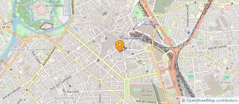 localisation de l'entreprise MONSIEUR NAIF MEHANNA  LILLE