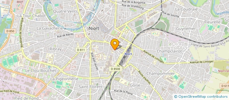 localisation de l'entreprise MONSIEUR NAIF TAHA ABDALLA à NIORT