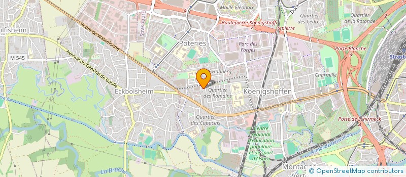 localisation de l'entreprise MONSIEUR NAIL ALTIN à STRASBOURG