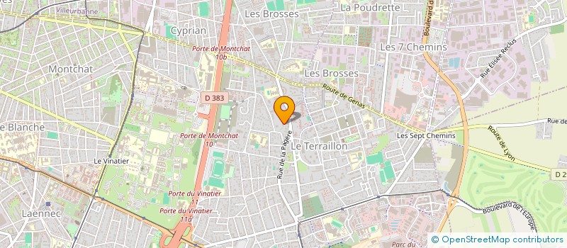 localisation de l'entreprise MONSIEUR NAIL BENLAHRECH à BRON