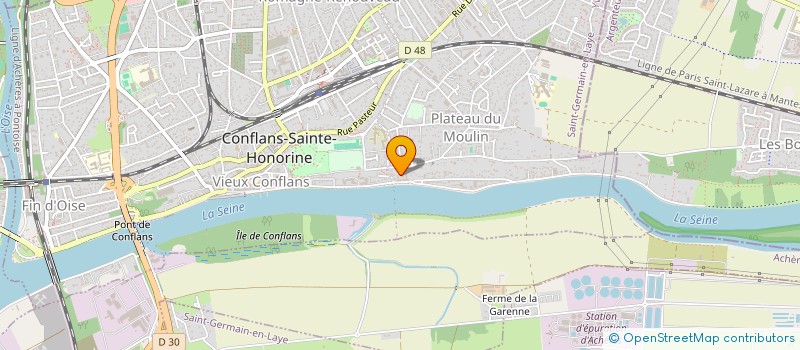 localisation de l'entreprise MONSIEUR NAIL CISSE  CONFLANS-SAINTE-HONORINE