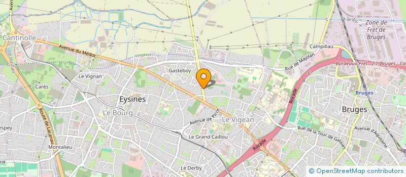 localisation de l'entreprise MONSIEUR NAIL ISILDAK  EYSINES