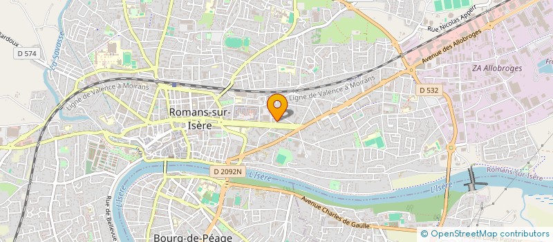 localisation de l'entreprise MONSIEUR NAIL JILAOUI  ROMANS-SUR-ISERE