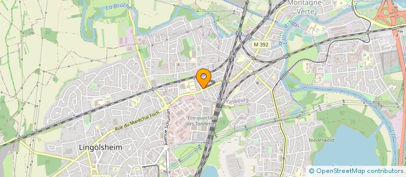 localisation de l'entreprise MONSIEUR NAIL OZDEMIR à STRASBOURG