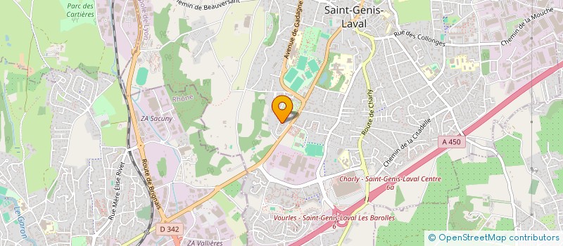 localisation de l'entreprise MONSIEUR NAIL SUNGUR à SAINT-GENIS-LAVAL