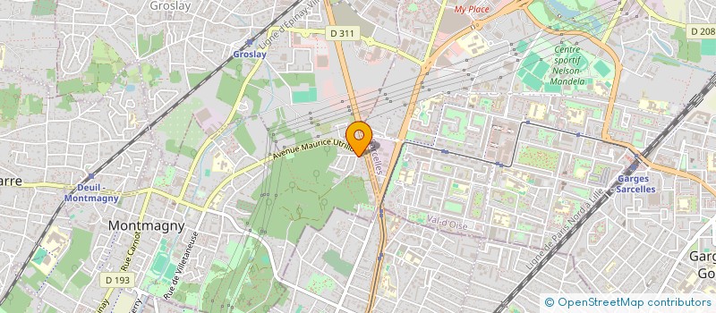 localisation de l'entreprise MONSIEUR NAILSON LIMA ROSA  MONTMAGNY