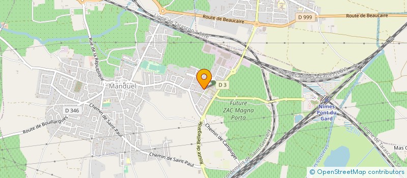 localisation de l'entreprise MONSIEUR NAIM ABDELMOULA  MANDUEL