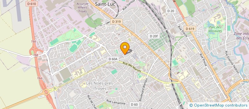 localisation de l'entreprise MONSIEUR NAIM AHAKOUN à TROYES