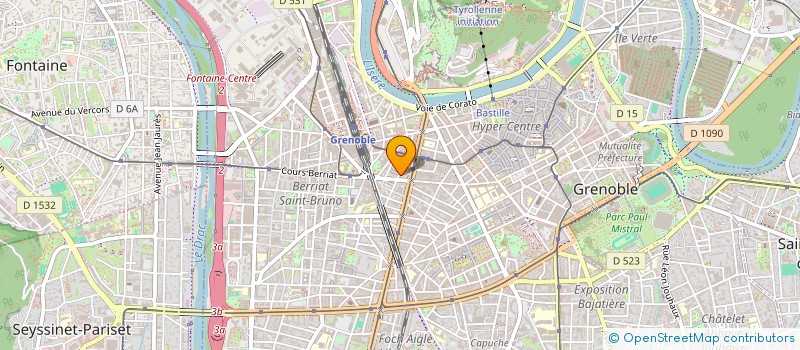 localisation de l'entreprise MONSIEUR NAIM AIT-SIDHOUM  GRENOBLE