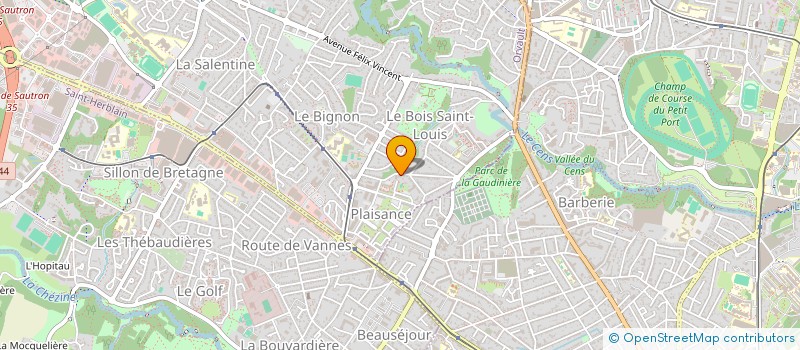 localisation de l'entreprise MONSIEUR NAIM ALLIOUET à ORVAULT