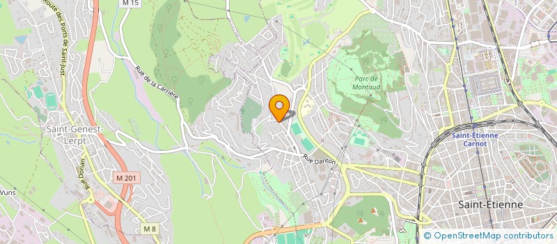 localisation de l'entreprise MONSIEUR NAIM AMMAM  SAINT-ETIENNE