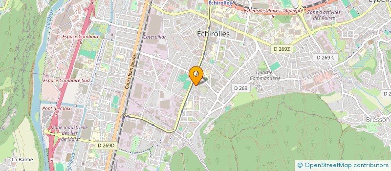 localisation de l'entreprise MONSIEUR NAIM BEN AZZOUZ à ECHIROLLES