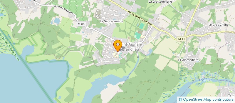 localisation de l'entreprise MONSIEUR NAIM BENBOUBAKER à SAINT-AIGNAN-GRANDLIEU