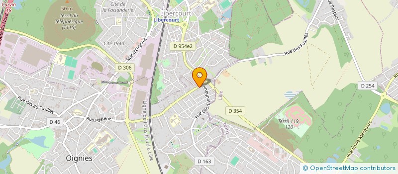 localisation de l'entreprise MONSIEUR NAIM BENDJELLOUL  OIGNIES