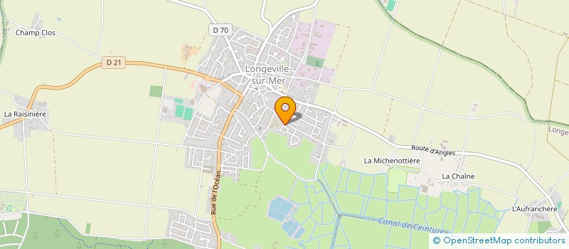 localisation de l'entreprise MONSIEUR NAIM BENHMIDA  LONGEVILLE-SUR-MER