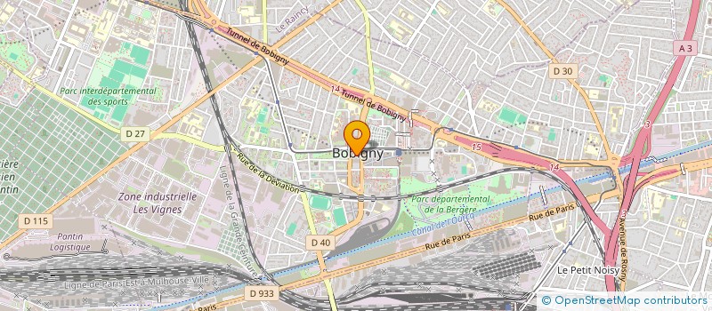 localisation de l'entreprise MONSIEUR NAIM BORDJIHANE  BOBIGNY