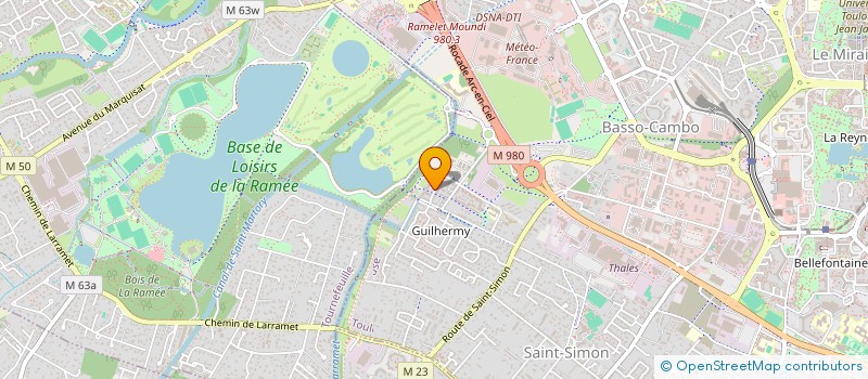 localisation de l'entreprise MONSIEUR NAIM BOUDERBALA à TOULOUSE