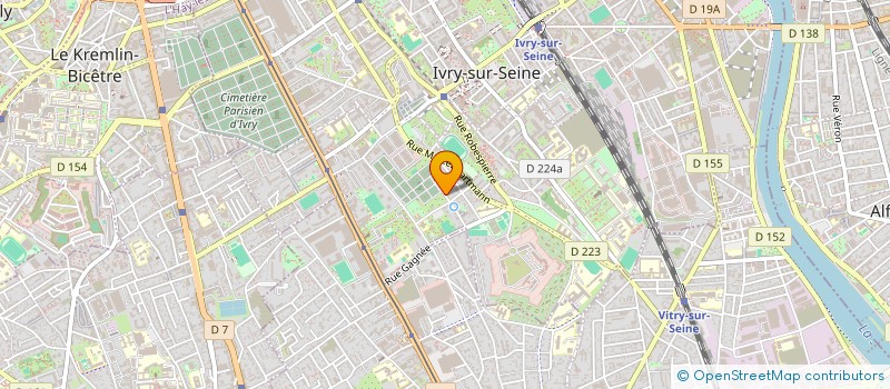 localisation de l'entreprise MONSIEUR NAIM BOUFALA  IVRY-SUR-SEINE