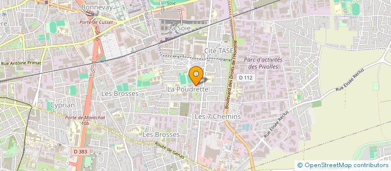 localisation de l'entreprise MONSIEUR NAIM BOUGHLITA  VAULX-EN-VELIN