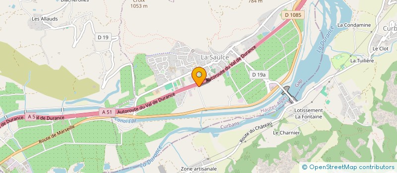 localisation de l'entreprise MONSIEUR NAIM BOUHNACH  LA SAULCE