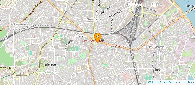 localisation de l'entreprise MONSIEUR NAIM BOUKARI  BORDEAUX