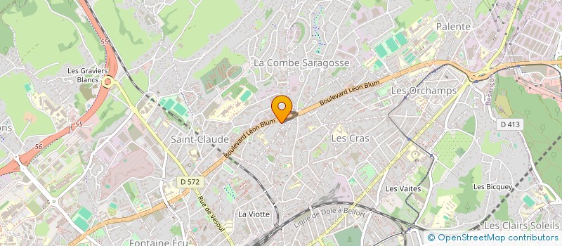 localisation de l'entreprise MONSIEUR NAIM BOUSSERIMA  BESANCON