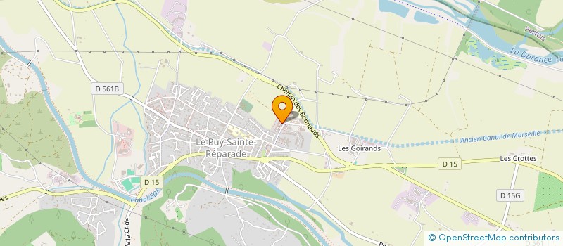 localisation de l'entreprise MONSIEUR NAIM BOUSSETTA  LE PUY-SAINTE-REPARADE